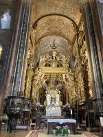 Spanien, Santiago de Compostela, im Inneren der Kathedrale &ndash; &copy; Sabine C. Seifert (Eberhardt TRAVEL)