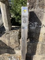 Spanien, portugiesischer Jakobsweg, Wegkennzeichnung &ndash; &copy; Sabine C. Seifert (Eberhardt TRAVEL)