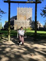 Spanien, Castelo do Soutomaior, Entspannung für die RLin &ndash; &copy; Sabine C. Seifert (Eberhardt TRAVEL)