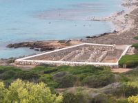 frühchristliche Basilika und Strand von Son Bou/Menorca/Balearen &ndash; &copy; Susanne Hofen (Eberhardt TRAVEL)