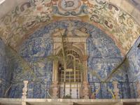 Obidos - Azulejos im Stadttor