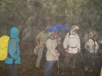 trotz Regen Spaß am Wandern