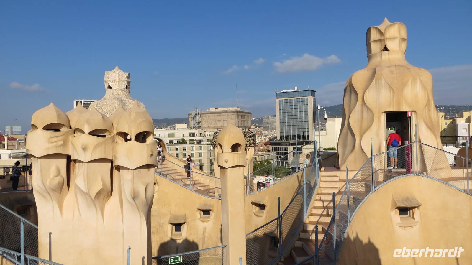 Auf dem Dach der Casa Mila &ndash; &copy; Madlen Lippe (Eberhardt TRAVEL)