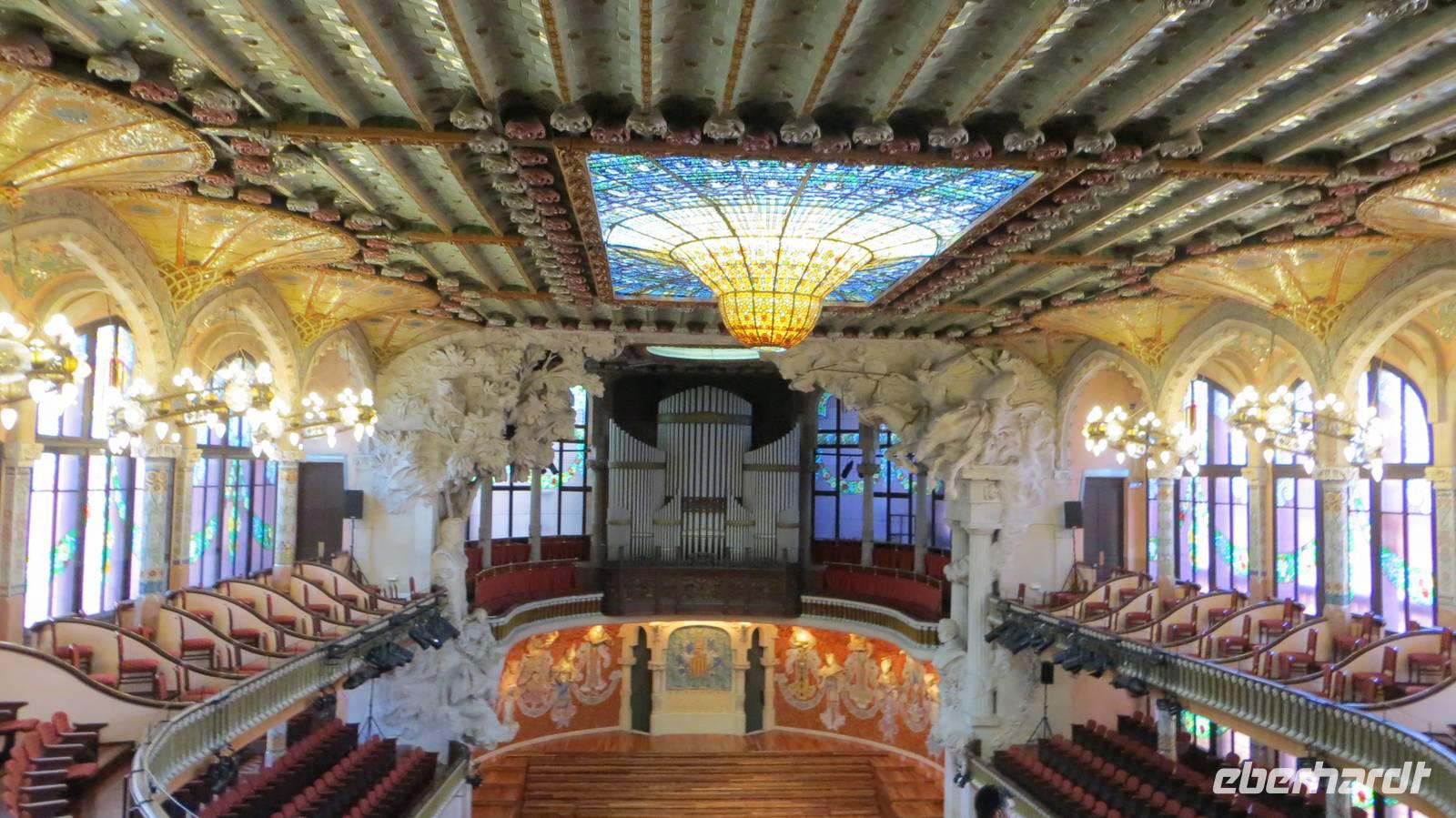 Konzertsaal Palau de la musica &ndash; &copy; Madlen Lippe (Eberhardt TRAVEL)