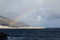 Regenbogen in Santa Cruz – La Palma &ndash; &copy; Martin Jentzsch (Eberhardt TRAVEL)