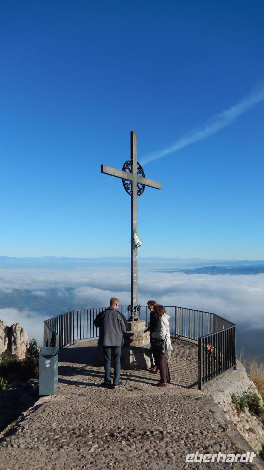 Bergkreuz Montserrat &ndash; &copy; Karolin Schnell (Eberhardt TRAVEL)