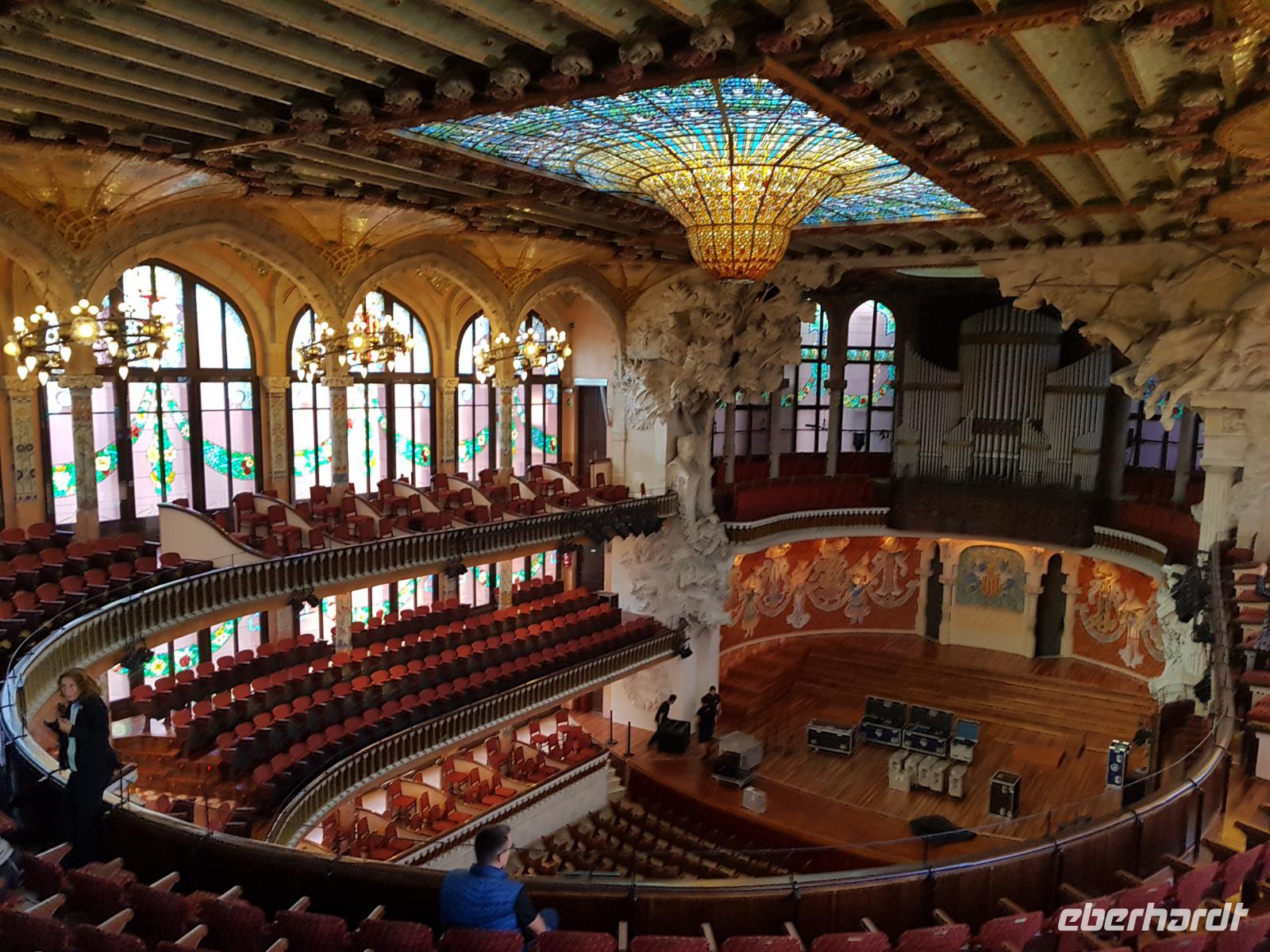 Palau de la Musica in Barcelona (21) &ndash; &copy; Benjamin Rodriguez Manzanares (Eberhardt TRAVEL)