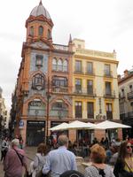 Sevilla, Pedro-Roldán-Gebäude im Stadtviertel Santa Cruz  &ndash; &copy; Martina Häselbarth (Eberhardt TRAVEL)