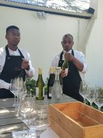 Vorbereitung für das Tasting &ndash; &copy; Anette Rietz (Eberhardt TRAVEL)