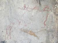Felszeichnungen Drakensberge &ndash; &copy; Anna Stiebing (Eberhardt TRAVEL)