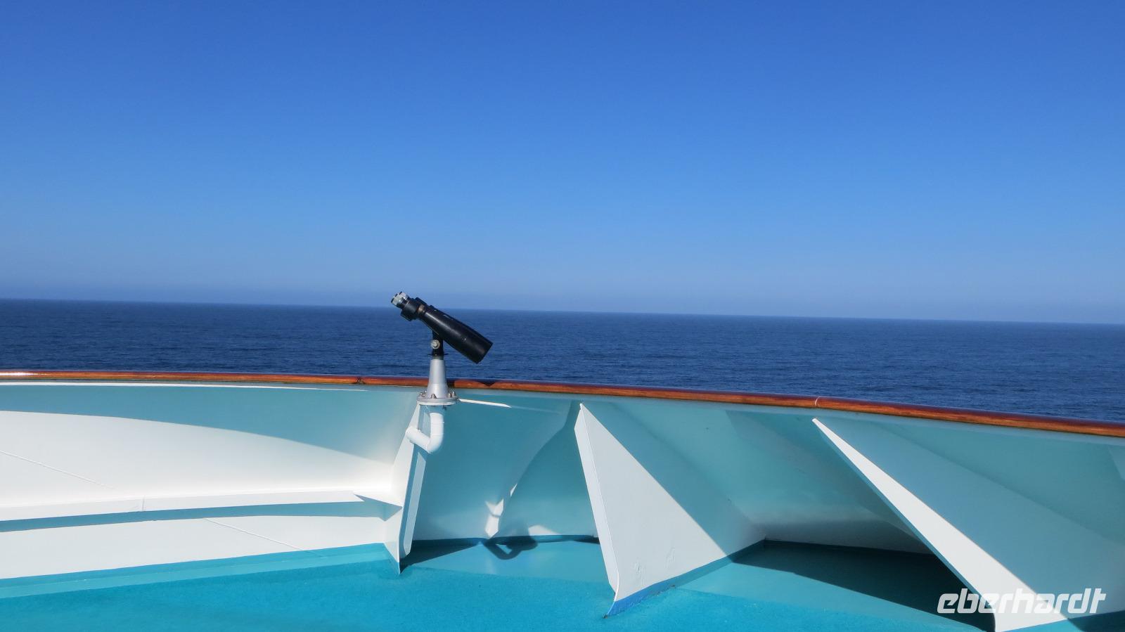 Weite des Pazifiks, MS Amadea &ndash; &copy; Maria Drewans (Eberhardt TRAVEL)