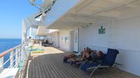 Achim und Birgit, MS Amadea, Seetag &ndash; &copy; Maria Drewans (Eberhardt TRAVEL)