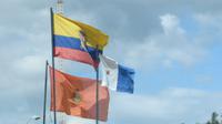 Flagge von Ecuador &ndash; &copy; Maria Drewans (Eberhardt TRAVEL)
