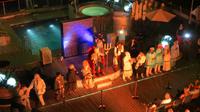 abendliche Äquatortaufe an Bord von MS Amadea &ndash; &copy; Maria Drewans (Eberhardt TRAVEL)