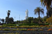 Chile und Osterinsel - Santiago de Chile - Hausberg (2) &ndash; &copy; Franziska Barthel (Eberhardt TRAVEL)