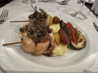 Santiago de Chile - Hotel San Francisco - Abendessen &ndash; &copy; Sabine Letzybyll (Eberhardt TRAVEL)