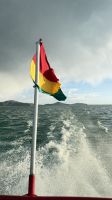 Bootsfahrt über den Titicaca See, Bolivien