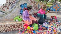 Souvenirverkäuferinnen in Lima &ndash; &copy; Anette Rietz (Eberhardt TRAVEL)