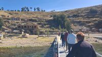 Weg zur Mondinsel Titicacasee &ndash; &copy; Anette Rietz (Eberhardt TRAVEL)