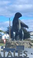 Das Riesenfaultier Melodon in Puerto Natales