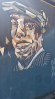 Graffiti an Schule Pablo Neruda in Valparaiso &ndash; &copy; Anette Rietz (Eberhardt TRAVEL)