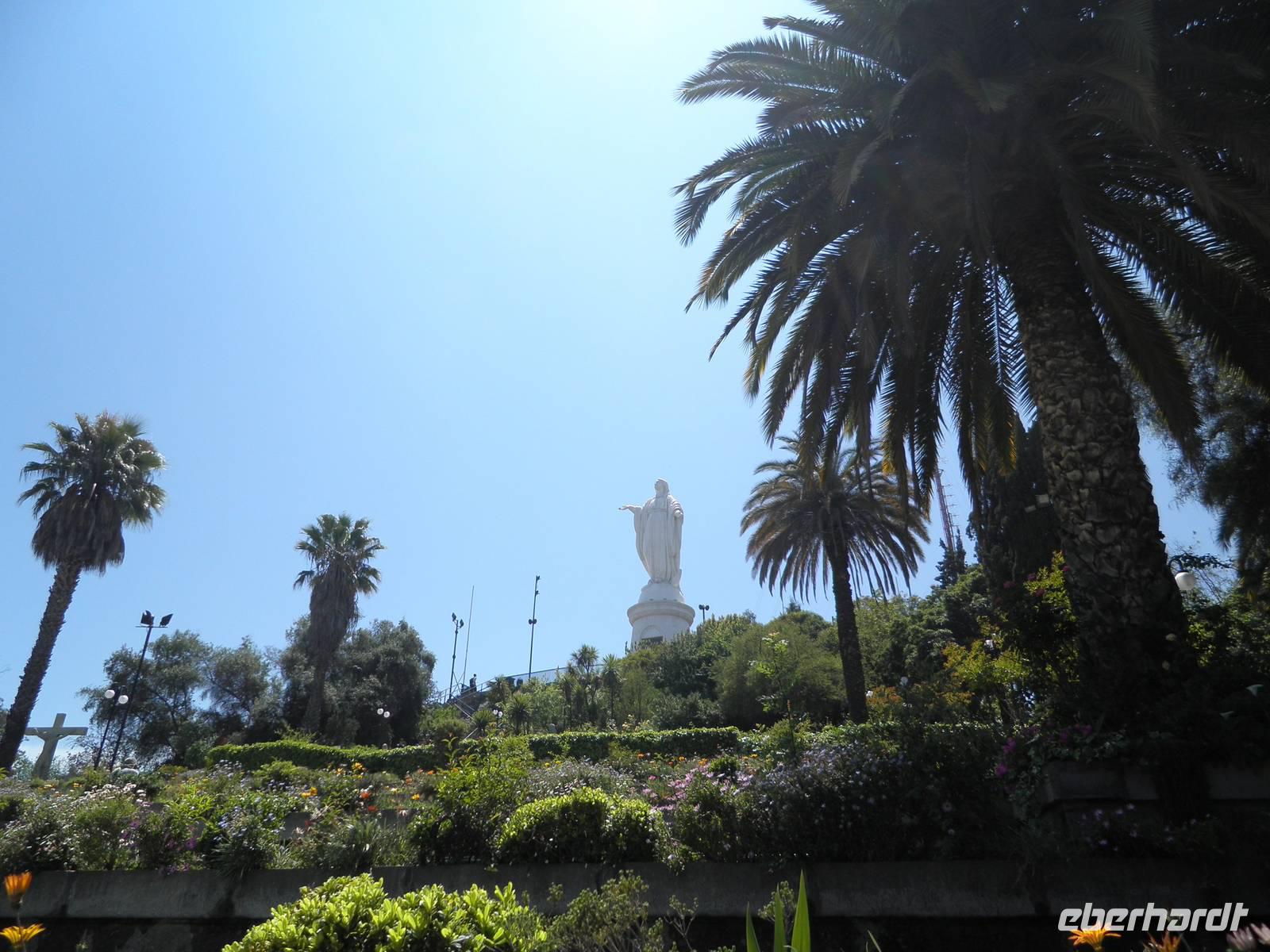 Santiago Cerro san Cristobal &ndash; &copy; Constanze Hölig (Eberhardt TRAVEL)