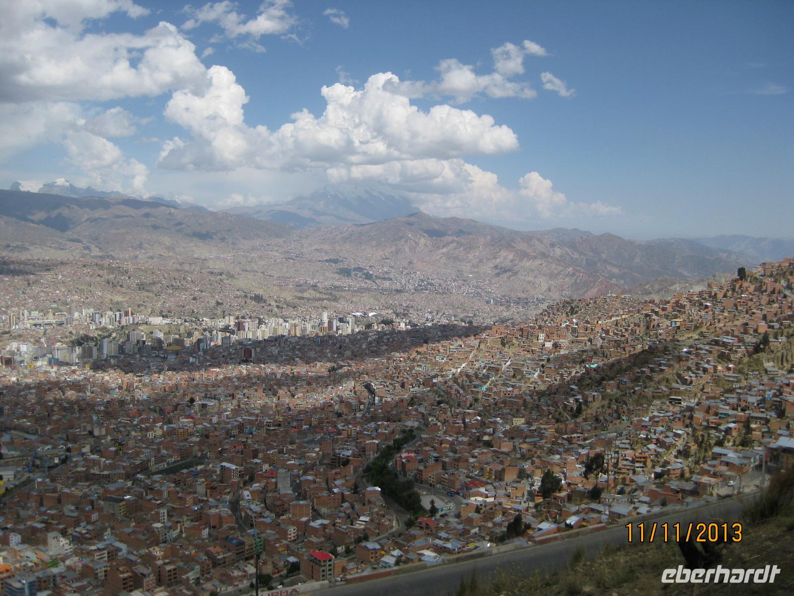 IMG_4198 Der Blick über La Paz &ndash; &copy; Johanna Vogt (Eberhardt TRAVEL)