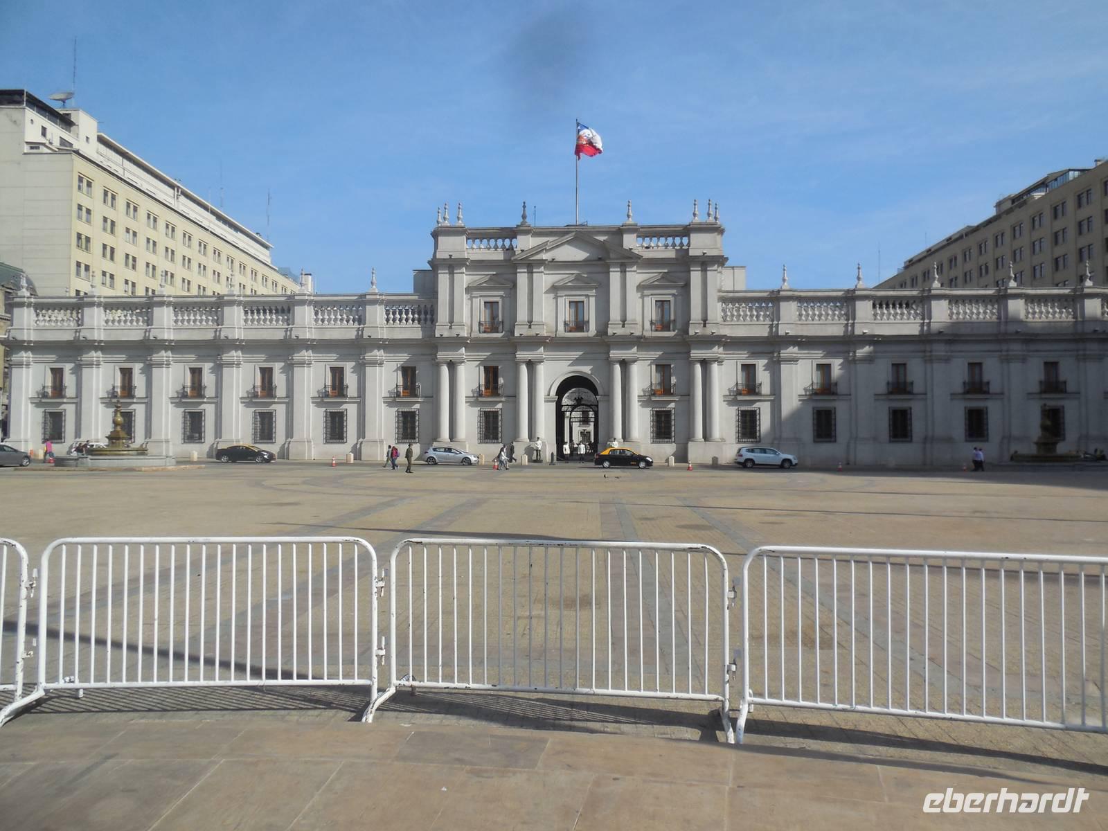 Präsidentenpalast Santiago de Chile &ndash; &copy; Sylvia Sann (Eberhardt TRAVEL)
