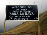 100_La Raya-Pass  &ndash; &copy; Jörg Nesse (Eberhardt TRAVEL)