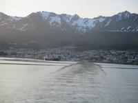 IMG 9468 Auslaufen aus Ushuaia &ndash; &copy; Sylvia Sann (Eberhardt TRAVEL)