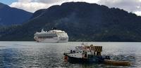 Puerto Chacabuco/Chile: Norwegian Sun &ndash; &copy; Jacob Spangenberg (Eberhardt TRAVEL)