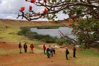 Kratersee Rano Raraku &ndash; &copy; Peggy Petzold (Eberhardt TRAVEL)