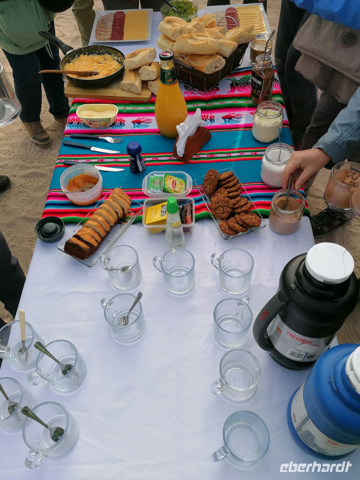 Frühstück in der Atacama Wüste &ndash; &copy; Philip Seidel (Eberhardt TRAVEL)
