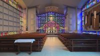 in der neuen Klosterkirche der Buckfast Abbey