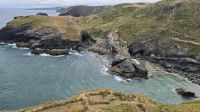 Spaziergang durch die Ruinen des Tintagel Castle &ndash; &copy; Marlies Thrum (Eberhardt TRAVEL)