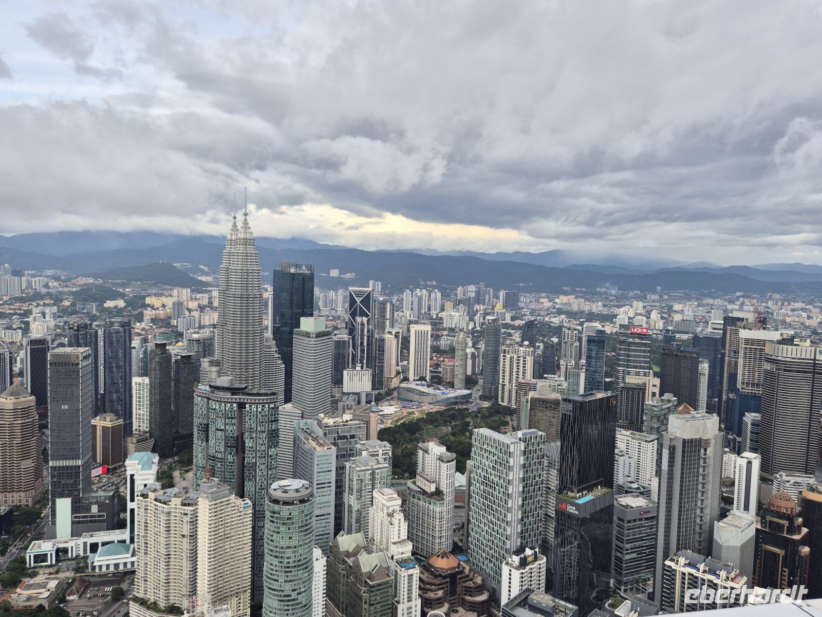 Kuala Lumpur, Ausblick vom Fernsehturm &ndash; &copy; Frank Nimschowski (Eberhardt TRAVEL)