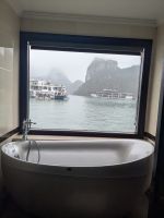Badezimmer auf der Aqua of the Seas Dschunke  &ndash; &copy; Natalie Hady (Eberhardt TRAVEL)