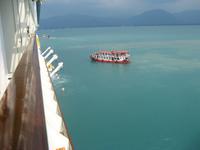 27.01.2016: Koh Samui - Tenderboot zwischen der Insel und der AIDAbella &ndash; &copy; Katrin Deutschbein (Eberhardt TRAVEL)