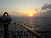 AIDA - Sonnenaufgang an Bord &ndash; &copy; Annett Müller (Eberhardt TRAVEL)
