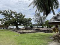 Zu Besuch im Inselmuseum & Tempelanlage von Huahine &ndash; &copy; Jacob Spangenberg (Eberhardt TRAVEL)
