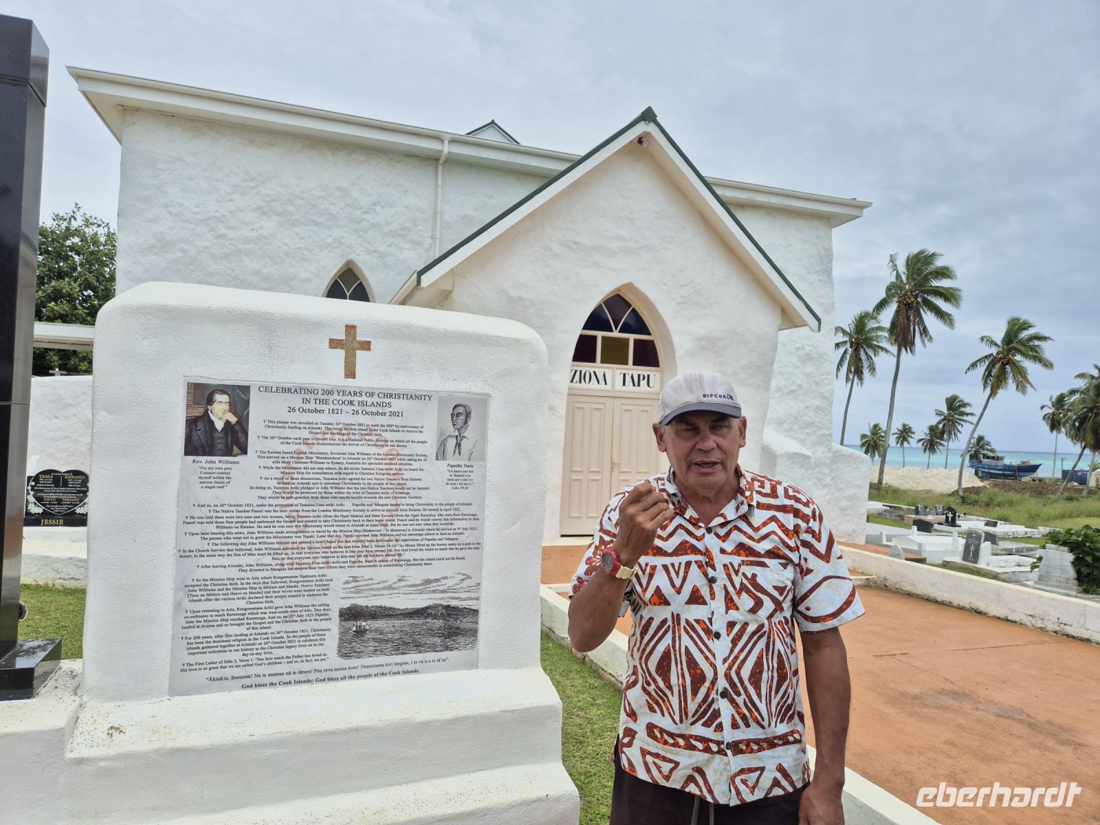 Inselrundfahrt Aitutaki - Kirche &ndash; &copy; Frank Nimschowski (Eberhardt TRAVEL)