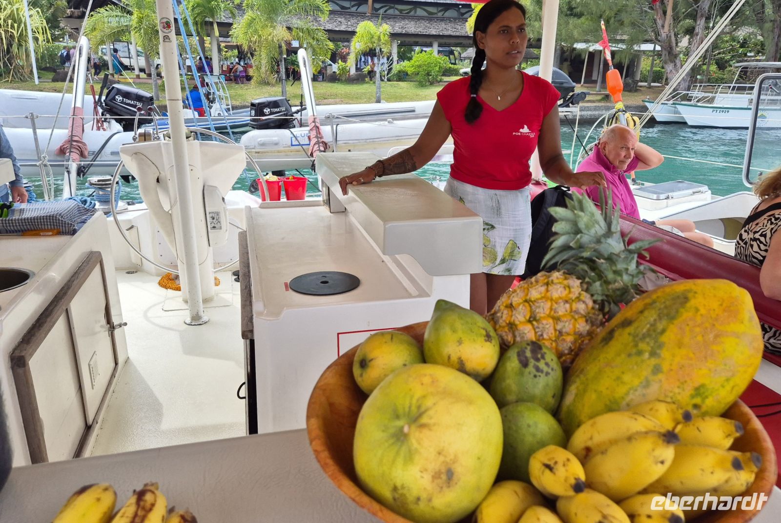 Moorea - Katamaranfahrt &ndash; &copy; Frank Nimschowski (Eberhardt TRAVEL)