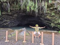 Inselrundfahrt Tahiti - Grottes de Mara’a mit Teva &ndash; &copy; Frank Nimschowski (Eberhardt TRAVEL)