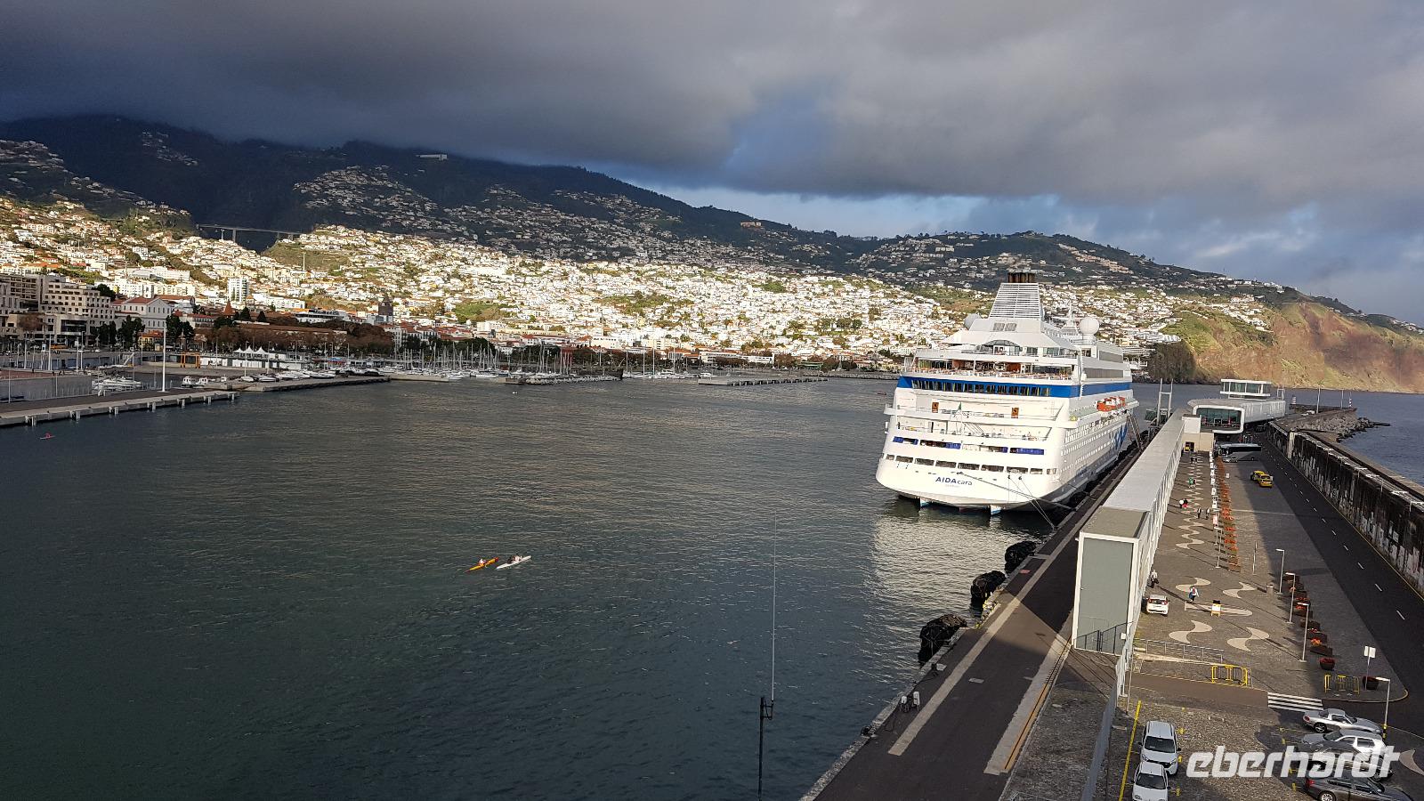 AIDAcara, Madeira, Funchal, Hafen &ndash; &copy; Ria Heilmann (Eberhardt TRAVEL)