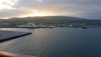 AIDAcara, Azoren, Insel Terceira, Praia da Victoria, Containerhafen &ndash; &copy; Ria Heilmann (Eberhardt TRAVEL)