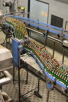 Abfüllanlage der Brauerei