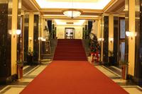 Eingangshalle Lobby Crowne Plaza Prague &ndash; &copy; Kristin Weigel (Eberhardt TRAVEL)