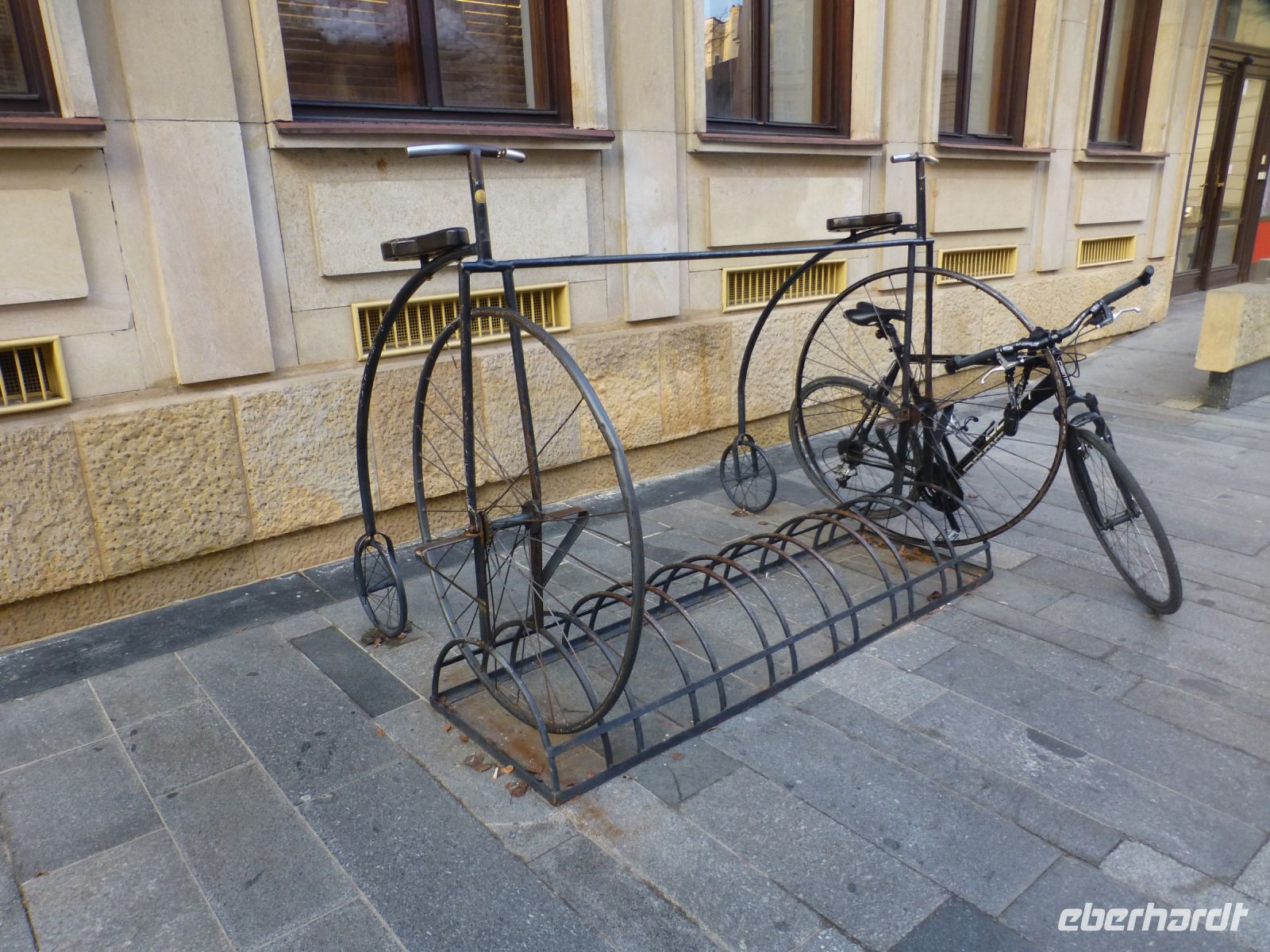 Mehr als nur ein Fahrradständer – eine Skulptur &ndash; &copy; Vivian Kreft (Eberhardt TRAVEL)