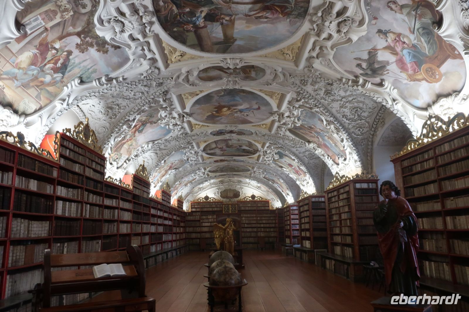 Strahov-Kloster Bibliothek Theologischer Saal &ndash; &copy; Sabine Herda (Eberhardt TRAVEL)