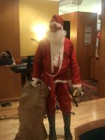 Unser Weihnachtsmann! von weit, weit her... &ndash; &copy; Renate Schuster (Eberhardt TRAVEL)